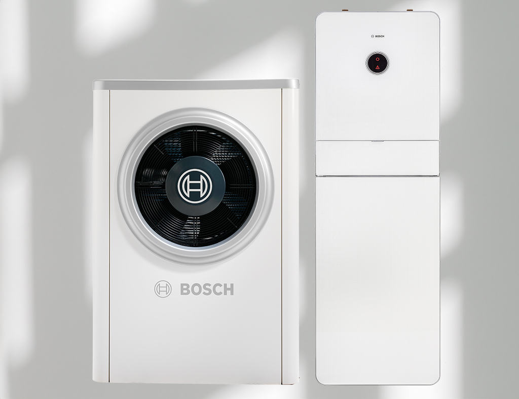 Verschiedene Modelle der Wärmepumpen von Bosch bei Elektro Sa